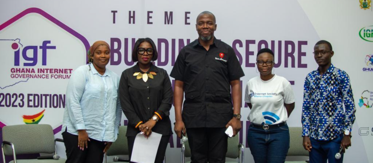Osei at Youth IGF Ghana