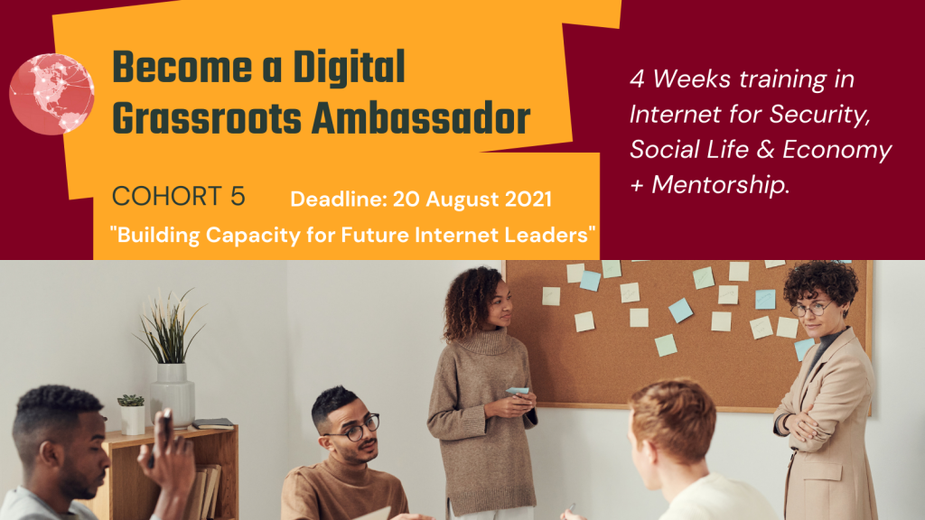 Apply for Digital Grassroots Ambassadors Program Cohort 5